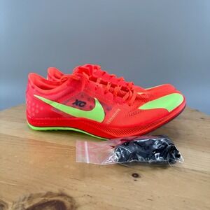 Nike ZoomX Dragonfly XC Men's Size 12 Track Spikes Bright Crimson Lime Blast NEW